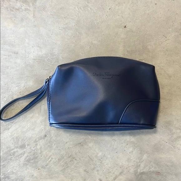 Salvatore Ferragamo Handbags - Salvatore Ferragamo Fragrance for Turkish Air Blue Travel Bag Cosmetic Case